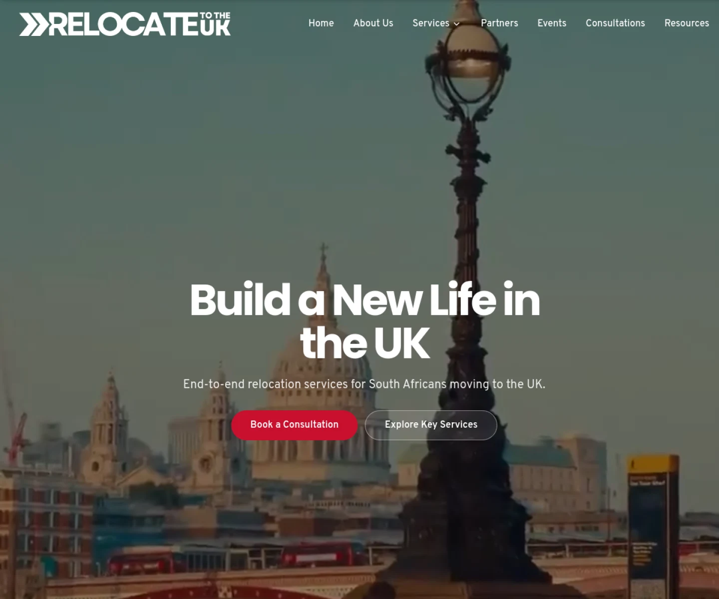 Relocate to the UK — project reference